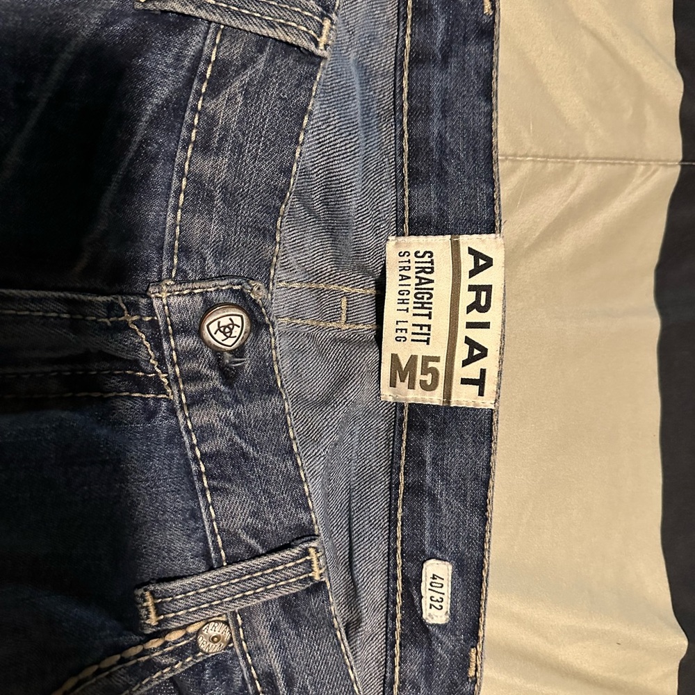 Ariat M5 Straight Fit Dark Blue Jeans